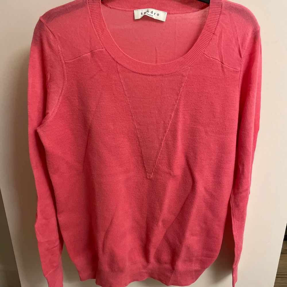 Sandro pink jumper